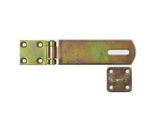 Aldaba de seguridad con ojal 120 x 35, galvanizada
